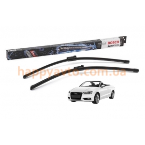 Комплект двірників на Audi A3 Cabrio (8V7) 2013-2019 — Bosch AeroTwin